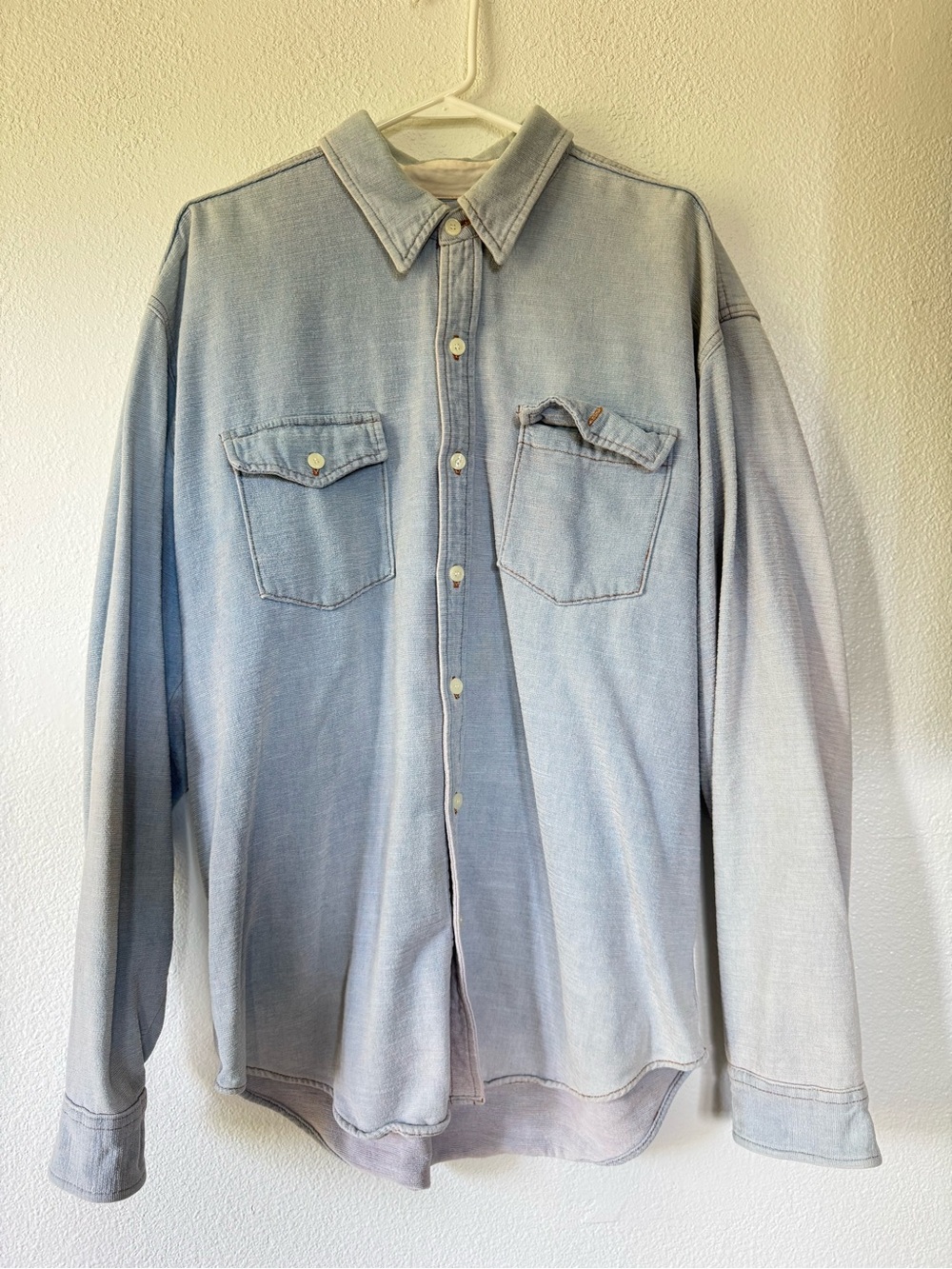 Vintage True Grit classic style cordage button down jacket